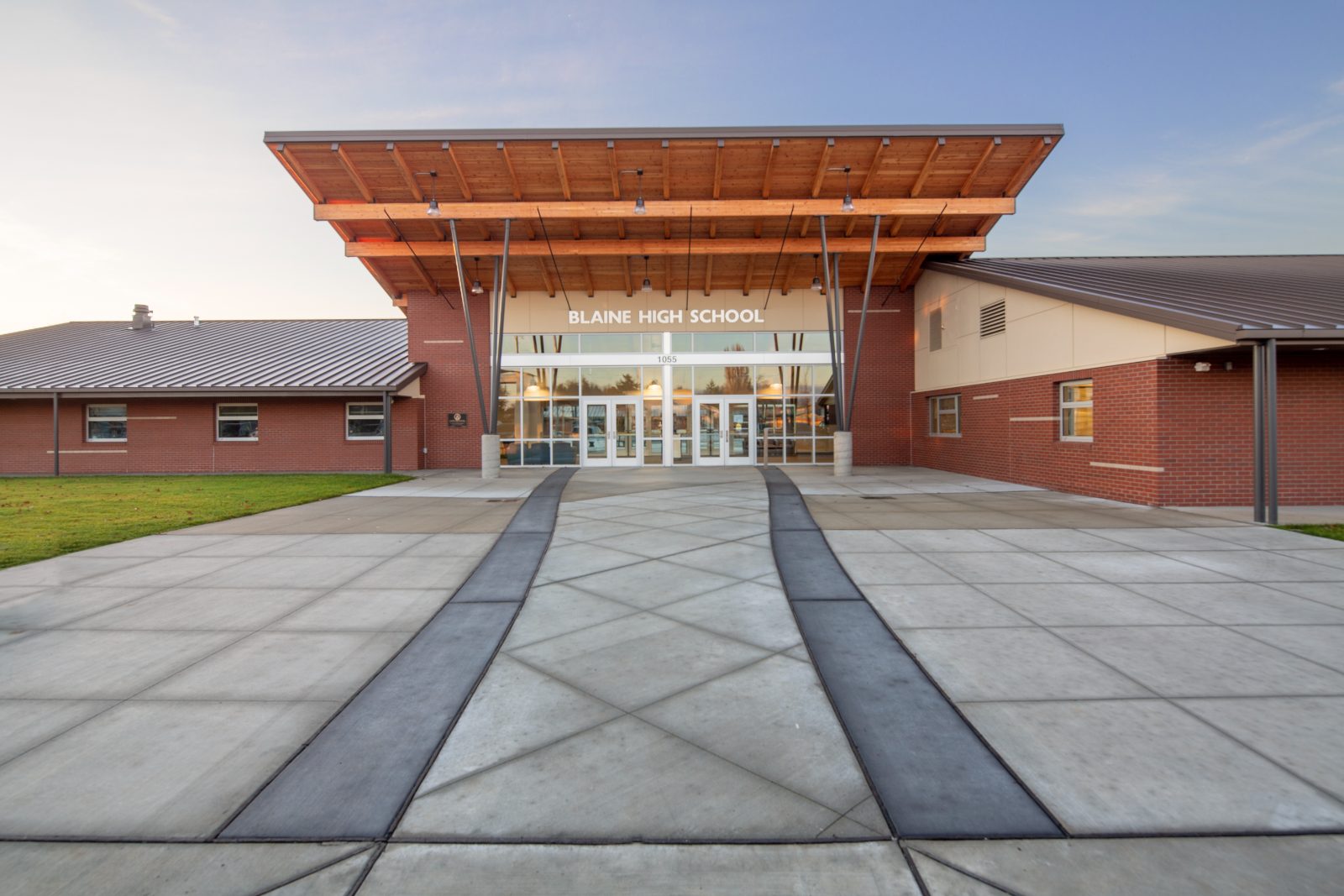 Blaine High School in Blaine, Minnesota